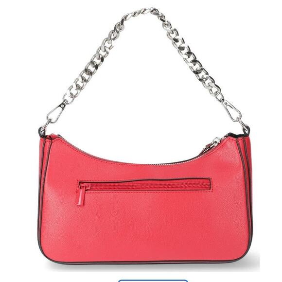 Steve Madden NYC Women's Chevy Red Crossbody Bag & Top Handle w/AirPod Pouch NWT - Picture 3 of 4